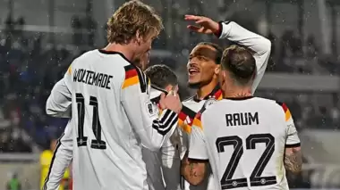 Leroy Sane, asistle döndü! Almanya...