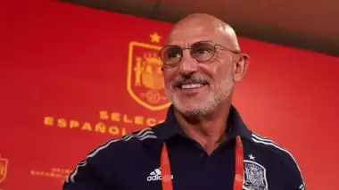 Maç sonu İspanya'nın hocası De La Fuente'den 7-0 ihtimali için temkinli sözler