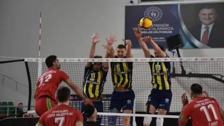 Fenerbahçe, Cizre'de set vermeden kazandı!