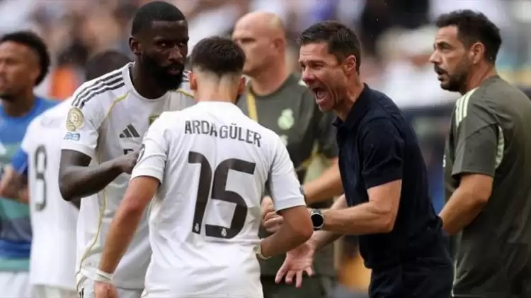 Xabi Alonso, başkan Florentino Perez ile görüştü! Arda Güler...