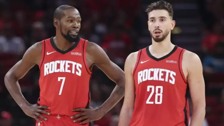 Alperen Şengün, Kevin Durant ile "yakaladıkları kimya"dan memnun