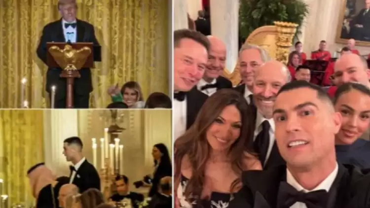 Cristiano Ronaldo, Beyaz Saray’da! Donald Trump'tan açıklama...