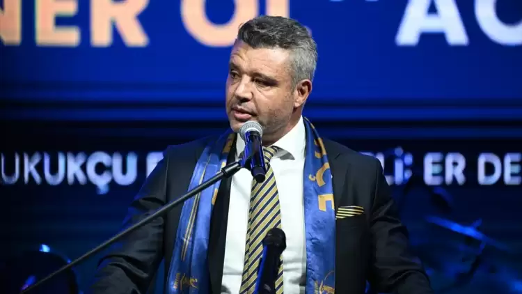 Fenerbahçe Başkanı Sadettin Saran, HUFEDER'in 5. yıl kutlamasına katıldı