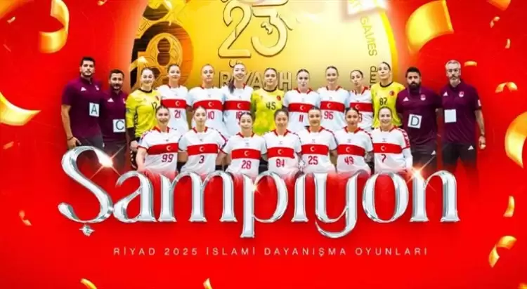 A Milli Kadın Hentbol Takımı üst üste 2. kez şampiyon