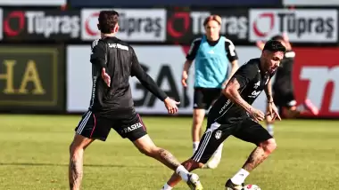 Beşiktaş kondisyon ve taktik çalıştı