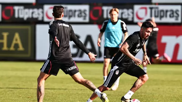 Beşiktaş kondisyon ve taktik çalıştı