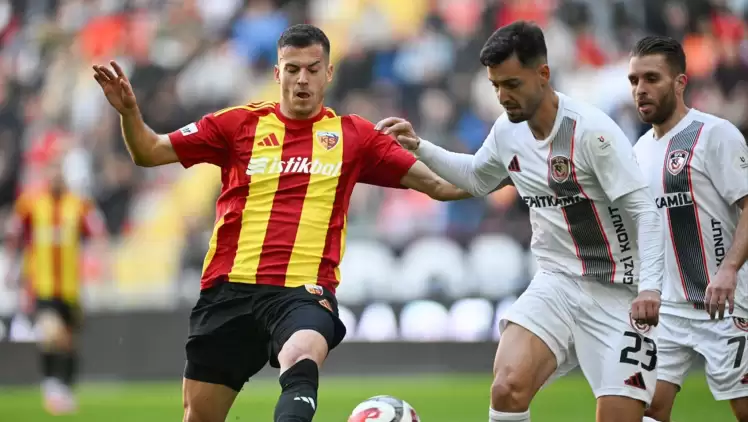 Gaziantep FK, galibiyet hasretini Kayseri'de sonlandırdı!