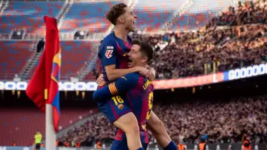 Camp Nou'da ilk gol Lewandowski'den geldi!