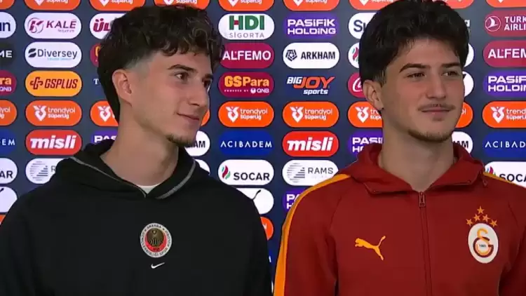 VİDEO | Süper Lig'de iki kardeş birbirine rakip oldu! Maç önü açıklamasını beraber yaptılar