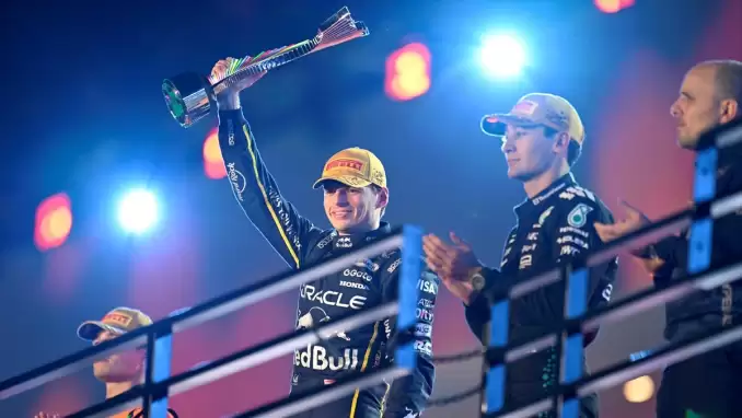 Las Vegas Grand Prix'sinde kazanan Max Verstappen oldu!