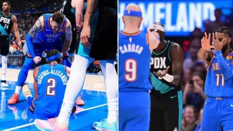 Shai Gilgeous-Alexander tarih yazıyor, Oklahoma City Thunder kazanıyor!