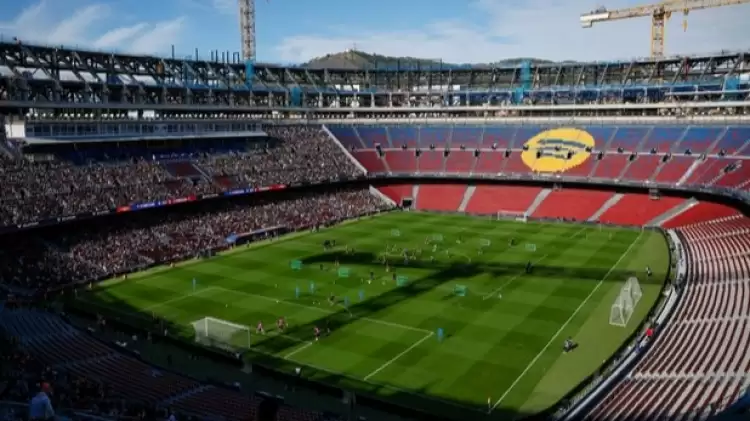 Camp Nou'da kaçak Türk işçi çalıştırıldı: Firmaya para cezası verildi!