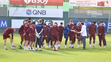 Trabzonspor'da 4 futbolcu salonda çalıştı!
