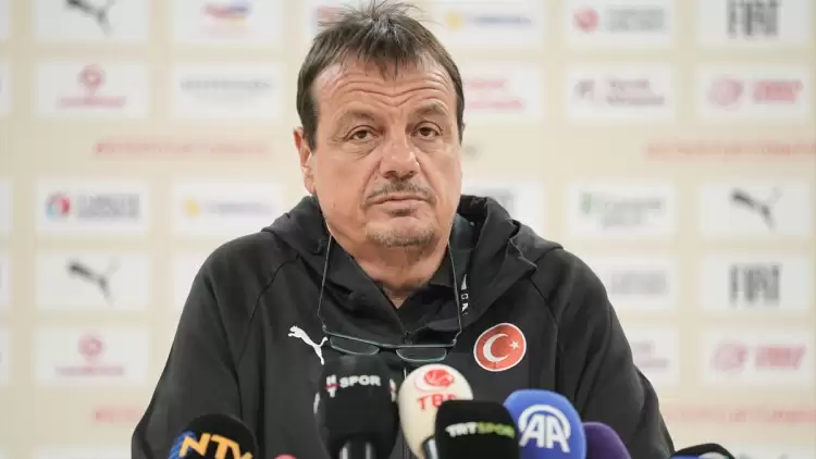 Ergin Ataman: "Hedefimiz şu anda Dünya Kupası'na katılmak"