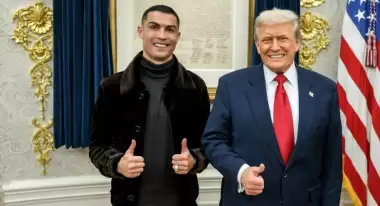 Cristiano Ronaldo tartışması! Trump'la yemek yedi, Dünyayı kazandı
