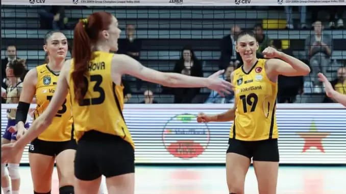 Vakıfbank'tan CEV Şampiyonlar Ligi'ne iddialı başlangıç