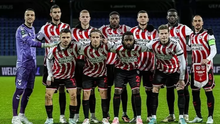 Samsunspor Konferans Ligi puan durumu! Samsunspor kaçıncı sırada, puanı kaç?