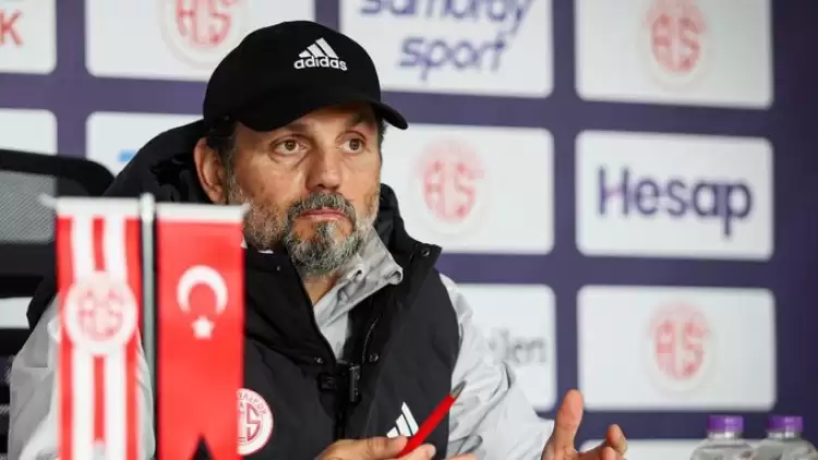 Antalyaspor Teknik Direktörü Erol Bulut: “Zaten elimizdeki kadroya ve futbolcularımıza baktığınızda..."