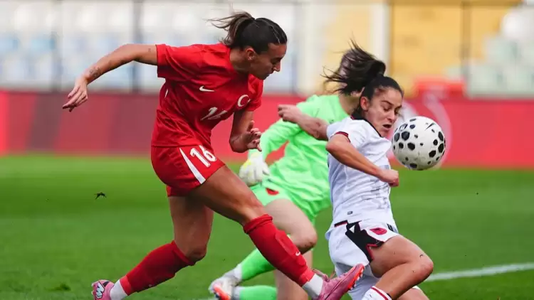 A Milli Kadın Futbol Takımı, Arnavutluk ile berabere kaldı!