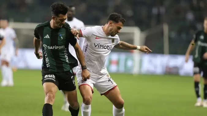 Kocaelispor taraftarı önünde şen şakrak! Gençlerbirliği'ni de eli boş gönderdi