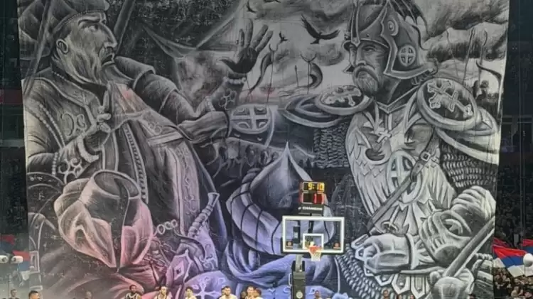 EuroLeague’den Partizan’ın ırkçı pankartına skandal ceza!