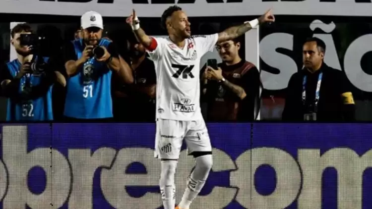 Büyük fedakarlık! Neymar sakatlığı umursamadı, Santos’u kurtardı