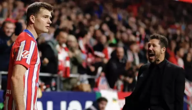 Transferde adı Fenerbahçe ile anılan Sörloth için hocası Simeone'den açıklama