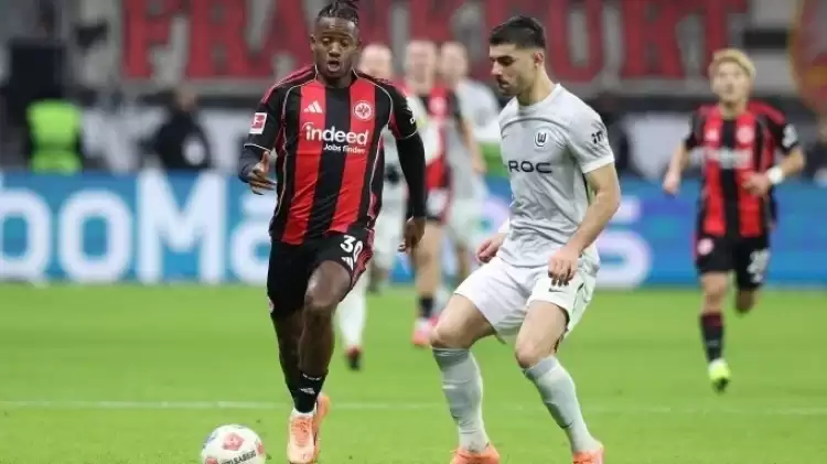 Michy Batshuayi sahneye çıktı, Frankfurt son saniye nefes aldı!