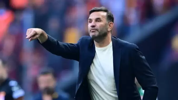 Okan Buruk'a ikinci başlamadan sarı kart!