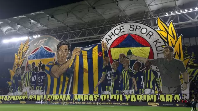 Fenerbahçe-Galatasaray derbisindeki koreografinin maliyeti belli oldu