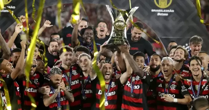 Brezilya'da Flamengo şampiyonluğunu ilan etti