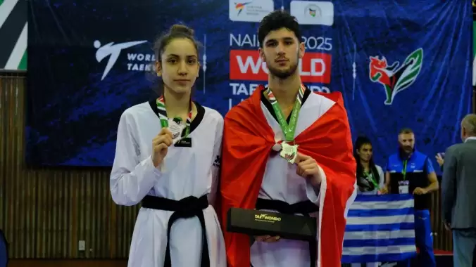 Dünya Ümitler Taekwondo Şampiyonası'nda millilerden iki gümüş
