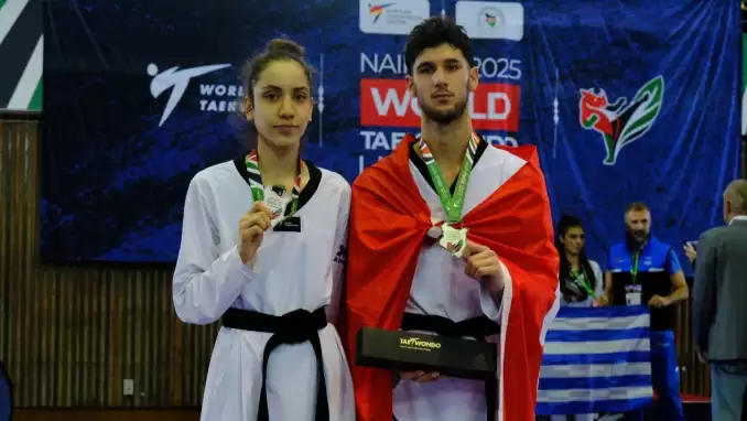 Dünya Ümitler Taekwondo Şampiyonası'nda millilerden iki gümüş