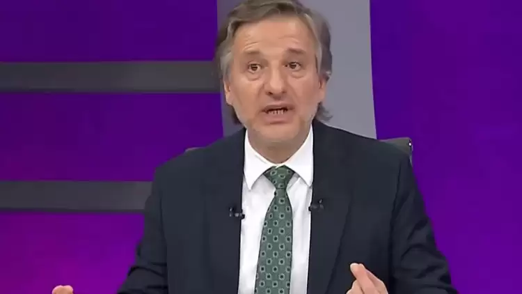 Galatasaray maçının ardından canlı yayında küplere bindi!