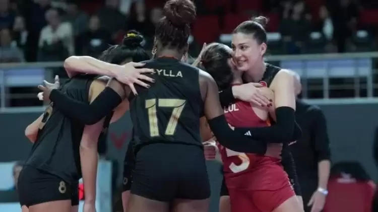 Galatasaray Daikin, THY'yi geriden gelip 3-1 mağlup etti