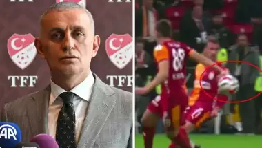 Galatasaray-Samsunspor maçındaki olay pozisyona Hacıosmanoğlu'ndan ilk yorum
