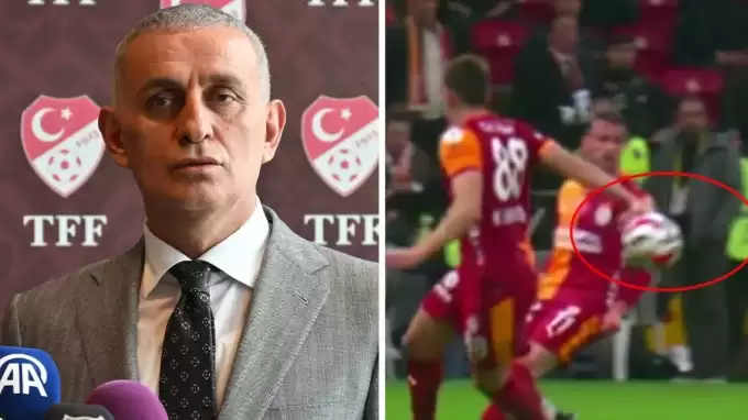 Galatasaray-Samsunspor maçındaki olay pozisyona Hacıosmanoğlu'ndan ilk yorum
