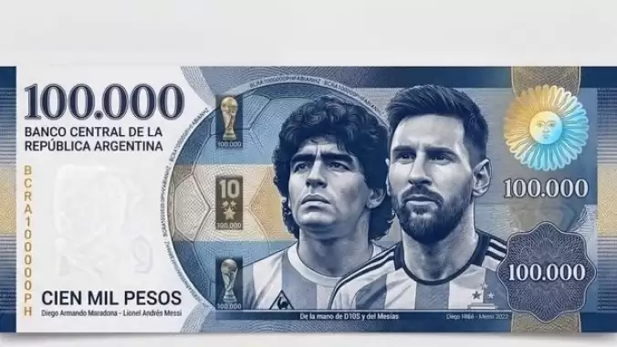 Arjantin 2026 Dünya Kupası'na hatıra para basıyor! Messi ve Maradona...
