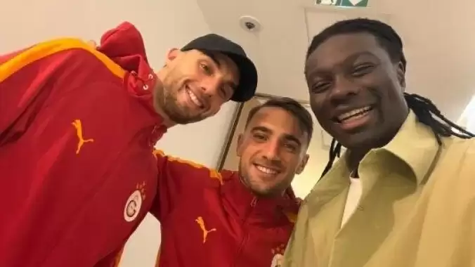 Gomis'ten Galatasaray'a ziyaret!