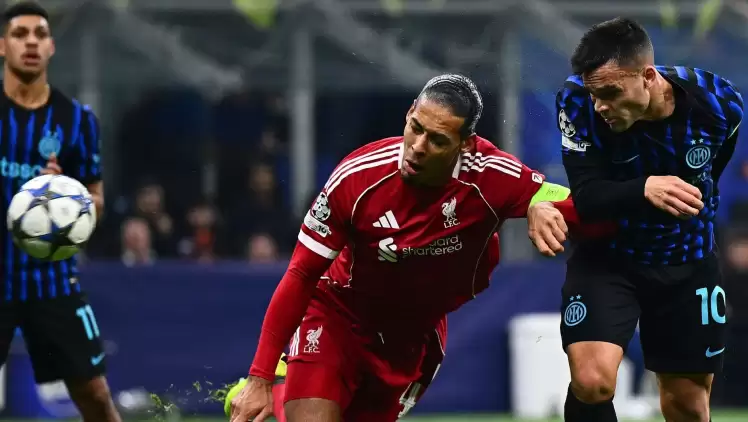 Hakan Çalhanoğlu'nun devam edemediği maçta Inter, Liverpool'a diş geçiremedi