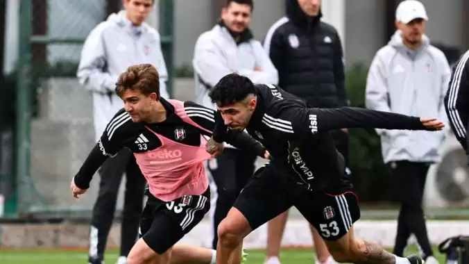 Beşiktaş'ta Trabzonspor maçı hazırlıkları devam etti