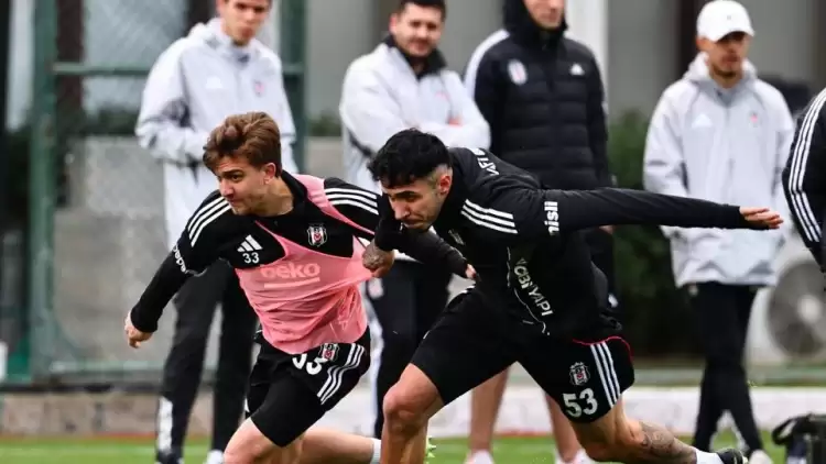 Beşiktaş'ta Trabzonspor maçı hazırlıkları devam etti