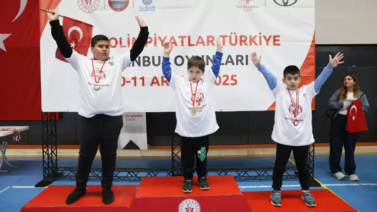 Özel Olimpiyatlar Türkiye İstanbul Oyunları için özel gereksinimli bireyler Silivri’de buluştu