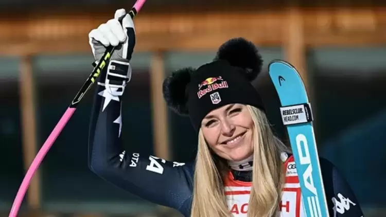 ABD'li kayakçı Lindsey Vonn, Dünya Kupası'nda tarihe geçti