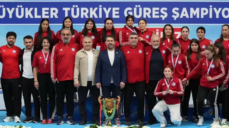 Büyükler Grekoromen Güreş ve Kadınlar Türkiye Şampiyonası sona erdi