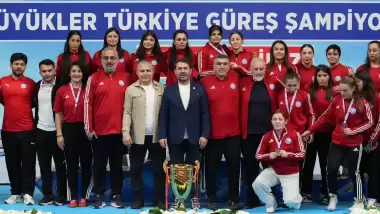 Büyükler Grekoromen Güreş ve Kadınlar Türkiye Şampiyonası sona erdi