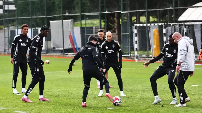 Beşiktaş'ta Trabzonspor maçı hazırlıkları tamam