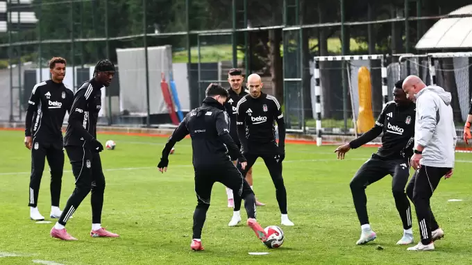 Beşiktaş'ta Trabzonspor maçı hazırlıkları tamam