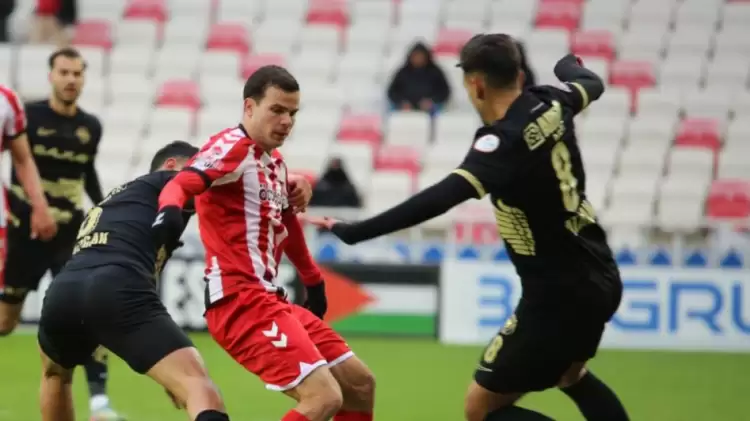 Özbelsan Sivasspor - Çorum FK: 1-1 (Maç sonucu-yazılı özet)