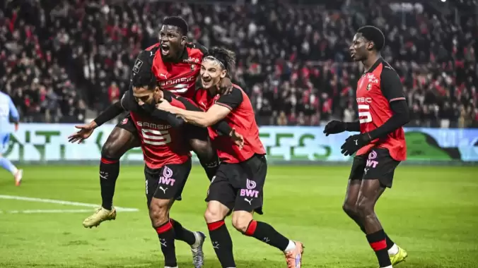Rennes'ten muhteşem geri dönüş! 9 dakikada...